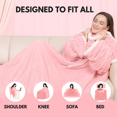 Warmzy Wearable Heated Blanket