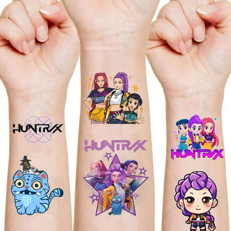 KPop Demon Hunter Temporary Tattoos